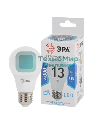 Лампа светодиодная ЭРА LED smd A60-13W-840-E27