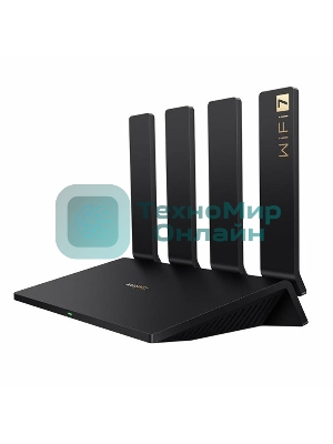 Роутер беспроводной Huawei WiFi BE3 Pro YGJN- BE33 (53030DEM) BE3600 10/100/1000BASE-T черный