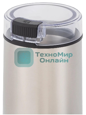 Кофемолка Hyundai HYC-G5261 200Вт сист.помол.:ротац.нож вместим.:60гр серебристый