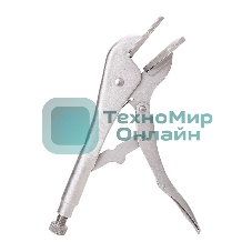 Зажимные клещи с плоскими губками Deli DL20016 250мм, регулировочный винт