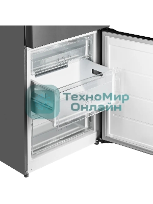 Холодильник Kuppersberg RFCN 2016 X нержавеющая сталь двухкамерный 274/105л морозилка снизу, No Frost