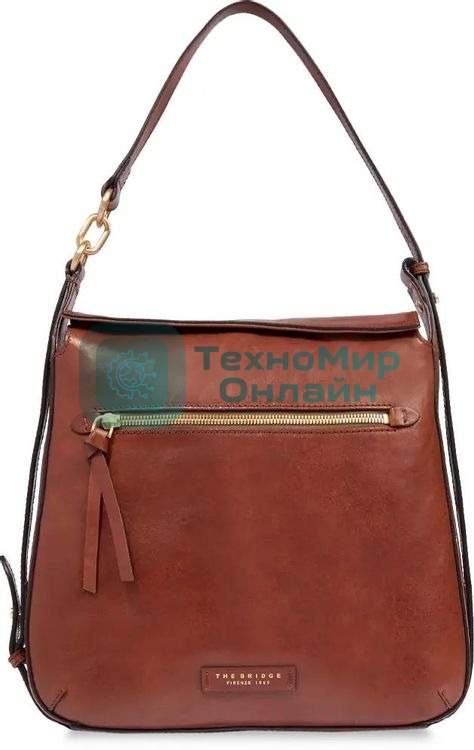 Сумка женская The Bridge Ingrid 04572501/14 коричневая натур.кожа
