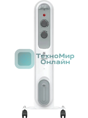 Обогреватель масляный Royal Clima ROR-P5-1000M (5 секций) белый, 1000 Вт, 10 м2, термостат