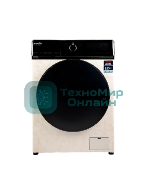 Стиральная машина Smile SWMSW10MB1400 бежевый, загрузка фронтальная 10 кг, 1400 об/мин, класс: А+