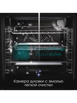 Духовой шкаф электрический встраиваемый Zigmund & Shtain E 145 W белый