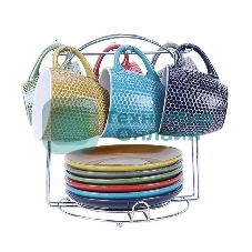 Набор чайный на подставке Kelli KL-403