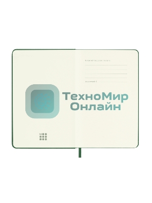 Блокнот Moleskine CLASSIC MM710K15 Pocket 90x140 мм, 192 страниц, линейка, твердая обложка, зеленый