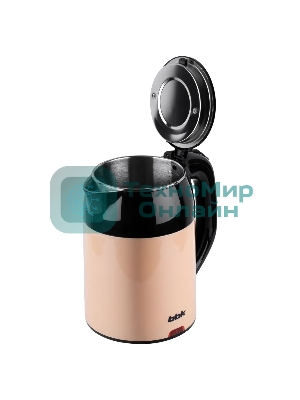 Чайник электрический BBK EK1709P черный/бежевый