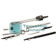 Готовальня Silwerhof Daily, металл, 13.5 см, в комплекте: 7 предметов