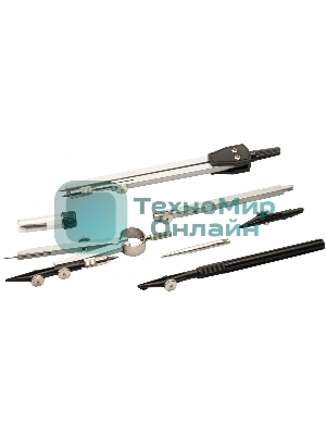 Готовальня Silwerhof Daily, металл, 13.5 см, в комплекте: 7 предметов