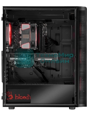 Компьютер Bloody BD-PC CB76T2 TWR i5 14400F (2.5) 32Gb SSD 1Tb RTX 5070 12Gb Windows 11 Home 64 GbitEth 650W черный (RUS) (2141983)