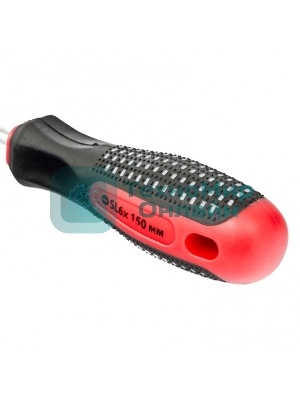 Отвертка Matrix Fusion 11424 SL6,0 х 150 мм, CrV, 3-х компонентная рукоятка 