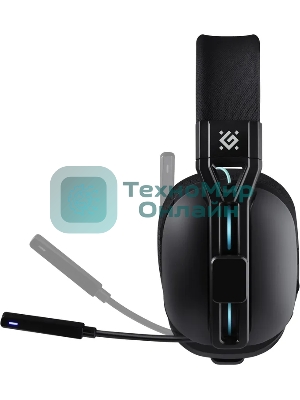 Гарнитура Defender Horror Pro чёрный, беспроводная + проводная, радиоканал, до 40 ч, подсветка