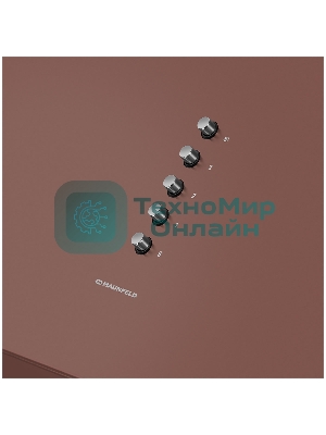 Вытяжка пристенная островная Maunfeld Bath 401 медный, 40 см, 1150 куб. м/ч, 52 дБ