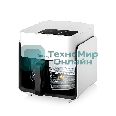 Аэрогриль Brayer 2046BR белый, 1300 Вт, 4.2 л, сенсор, 5 программ