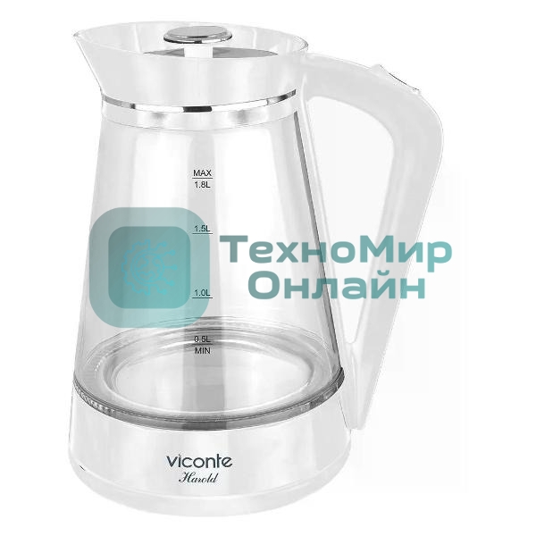 Чайник электрический Viconte VC-3339 белый