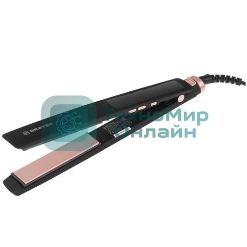 Выпрямитель для волос BRAYER BR3339 черный, 25 мм, 230 °C, 13 режимов