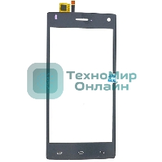 Сенсорное стекло (тачскрин) для Fly FS452 Nimbus 2, черное