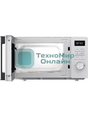 Микроволновая печь Gorenje MO20A3WH белый, 20 л, 800 Вт, переключатели - кнопки, поворотный механизм
