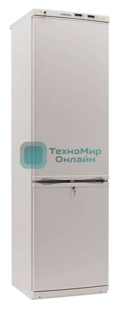 Холодильник комбинированный лабораторный Pozis ХЛ-340-1 белый двухкамерный 270/130 л морозилка снизу