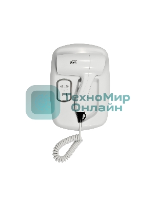 Фен Puff 1203B белый, 1200 Вт