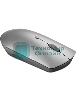 Мышь беспроводная Lenovo 600 светло-серый, 2400 dpi, Bluetooth, кнопки - 4