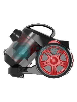 Пылесос Blackton Bt VC1802B серый/красный, 350 Вт, сухая уборка, пылесборник контейнер 2 л