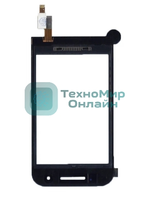 Сенсорное стекло (тачскрин) для Samsung GT-S5820, черное