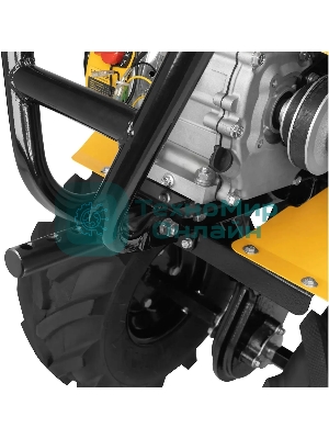 Мотоблок Denzel DPT-470S-PRO, 7 л.с., ремен.сцеп, фрез 3х4, ШОМ, передачи 4В/2Н
