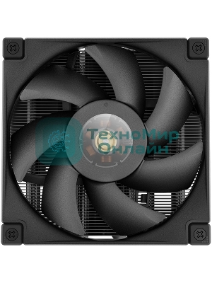 Кулер для процессора DEEPCOOL AN400 черный 92мм алюминий+медь 2900rpm 31db 4-pin 150W 52,5мм