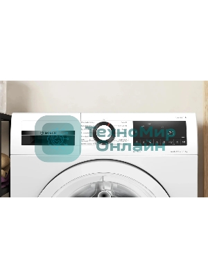 Стирально-сушильная машина Bosch WNA134L0SN белый, загр.фронтальная, макс.: 8кг, 1400 об/мин, класс: A