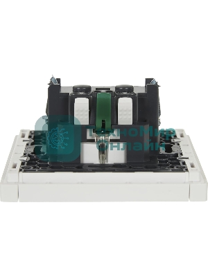 Розетка СП FORTE&PIANO FP213 16А с заземл. защ. шторки безвинт. крепл. белый IEK FP-R14-16-1-K01