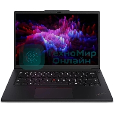 Ноутбук Lenovo ThinkPad P14s G5 черный Core Ultra 7 155H 32Gb SSD 1Tb NVIDIA RTX 500 4Gb 14.5