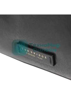 Сумка женская The Bridge Ingrid 04572501/30 черная натур.кожа