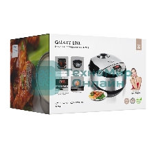 Мультиварка Galaxy Line GL 2648 серый, индукционная, объем 4 л, 1350 Вт, 11 программм