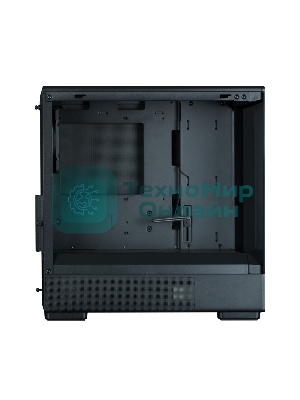 Компьютерный корпус ZALMAN P10, MATX, черный, WINDOW, 2x3.5