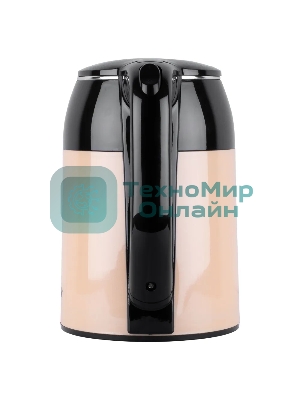 Чайник электрический BBK EK1709P черный/бежевый