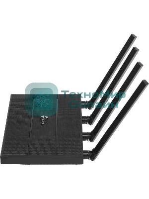 Роутер TP-Link AX1500 Dual-Band Wi-Fi 6 RouterSPEED: 300 Mbps at 2.4 GHz + 1201Mbps at 5 GHzSPEC: 4× Antennas, 1GHz Dual Core CPU, 1× Gigabit WAN Port + 3× Gigabit LAN Ports, 1024-QAM, OFDMAFEATURE: Tether App, WPA3, Access Point Mode, IPv6 Supported, IPTV, Bea