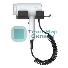 Фен Centek CT-2252 белый/черный, 1600 Вт, ионизация