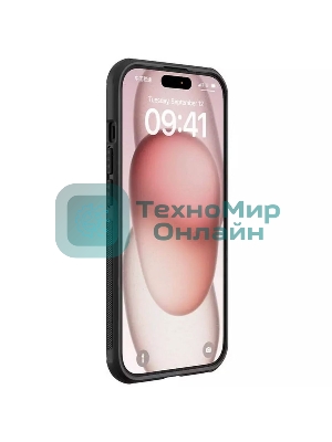 Чехол Super Frosted Shield Pro, черный, (AP IP15 Plus)