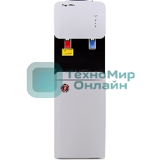 Кулер Aqua Work 105 LDR напольный, электронный, белый/черный