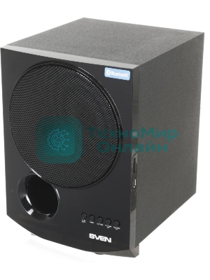 Акустическая система 2.1 SVEN MS-2080/70 Watt/~220V 50Hz/FM-тюнер, USB/SD, дисплей/BLUETOOTH/ПДУ/Black