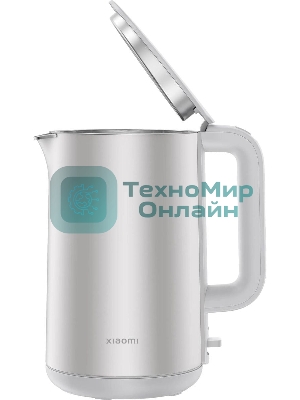 Чайник электрический Xiaomi Electric Kettle S1 EU, 1800 Вт, 1.7 л серый