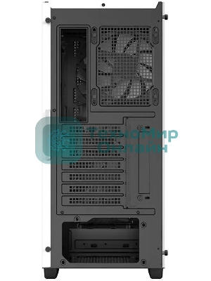 Компьютерный корпус Deepcool CC560 V2 белый без БП ATX 4x120мм 1xUSB 2.0 1xUSB 3.0 audio bott PSU