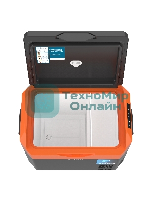 Холодильник автомобильный Бирюса НС-30P7 оранжево-черный