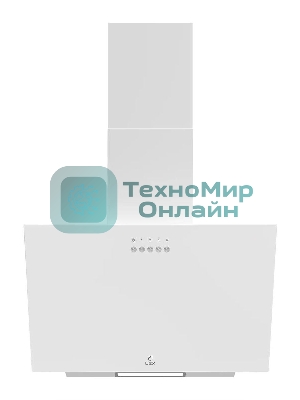 Вытяжка каминная LEX Moza 500 белая, 50 см, 590 куб. м/ч, 46 дБ