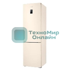 Холодильник Samsung RB37A5200EL/WT бежевый двухкамерный 269/98л морозилка снизу, No Frost