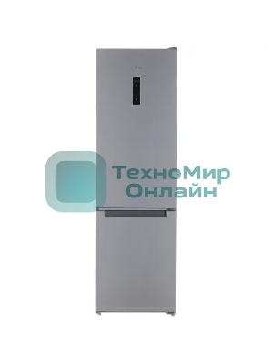 Холодильник Indesit ITS 5200 XB, нержавеющая сталь двухкамерный 247/78л морозилка снизу, No Frost