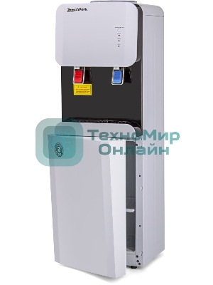 Кулер Aqua Work 105 LDR напольный, электронный, белый/черный