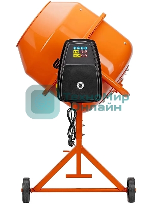 Бетоносмеситель Сибртех БСН-220 1000 Вт, 220 л, чугунный венец